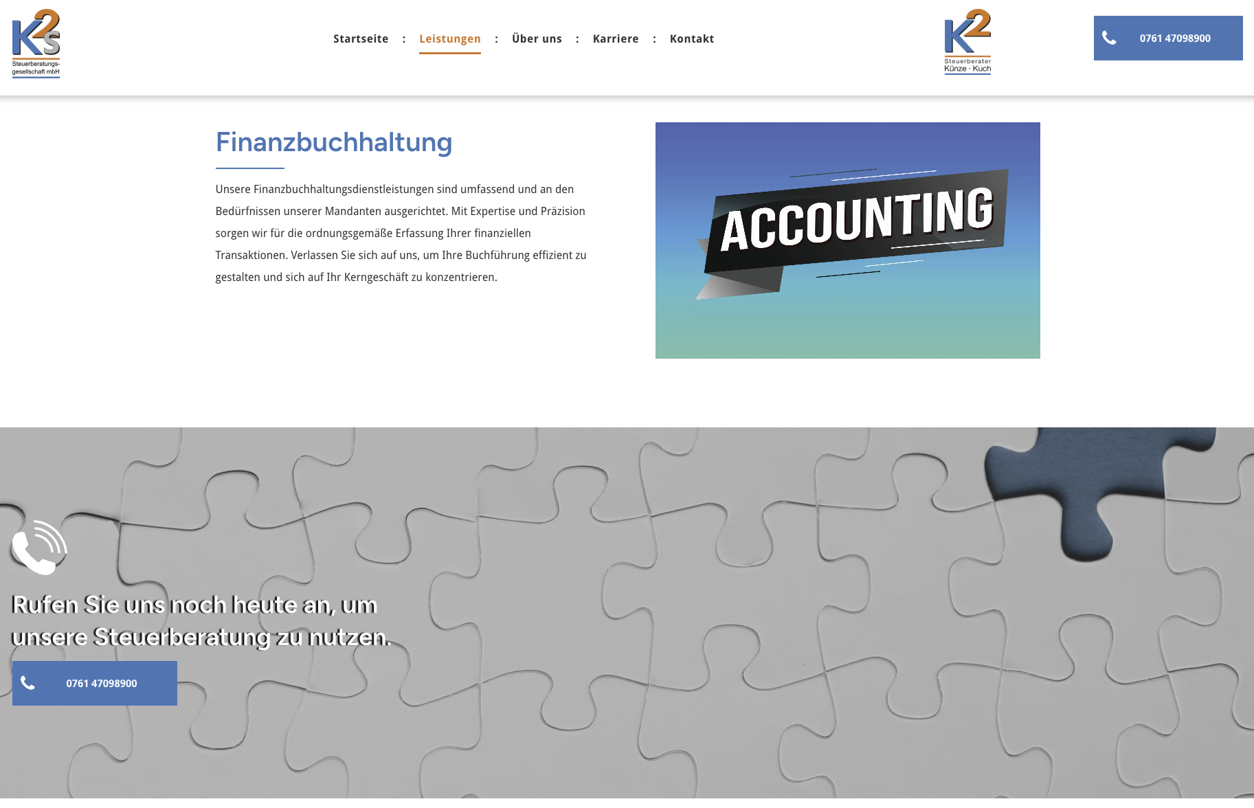 K2sfreiburg.de – alte Website